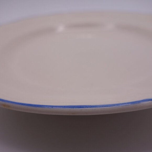 Set of Four(4) 8 Inch Plates and Set of Eleven(11) 6.5 Inch Plates with Blue Rim - Picture 7 of 12